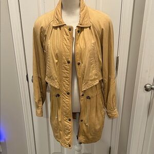 Small Tannery West Women's Tan Leather Jacket
